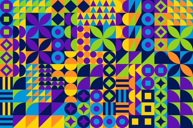 Papel tapiz geométrico para murales