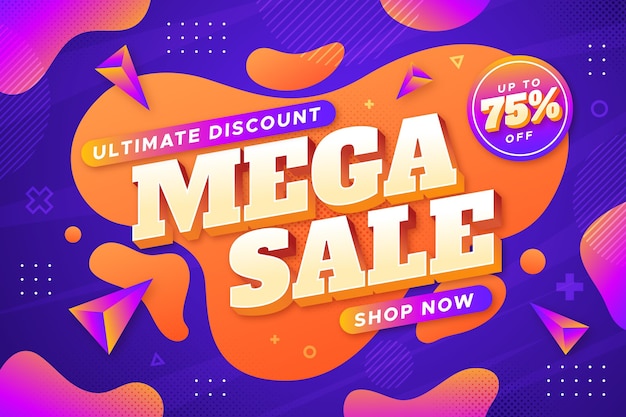 Papel tapiz de venta de colores con gradiente