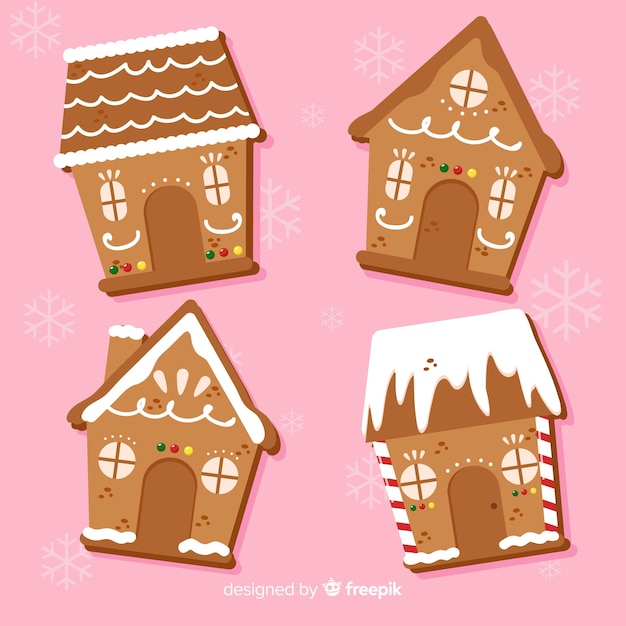 Paquete casas pan de jengibre
