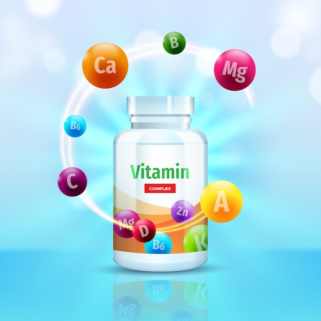 Paquete de complejo vitamínico