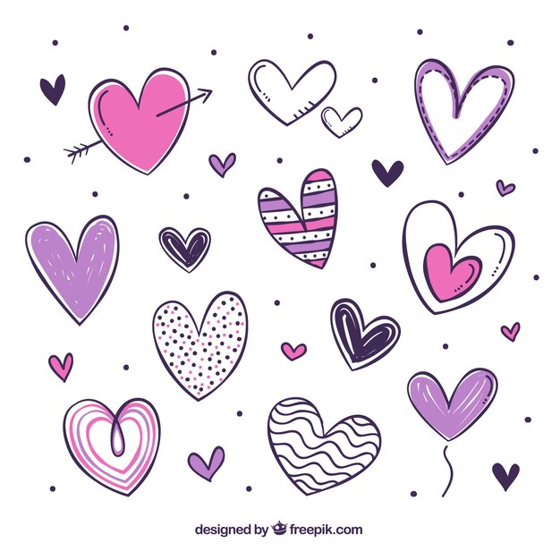 El paquete de los corazones bonitos