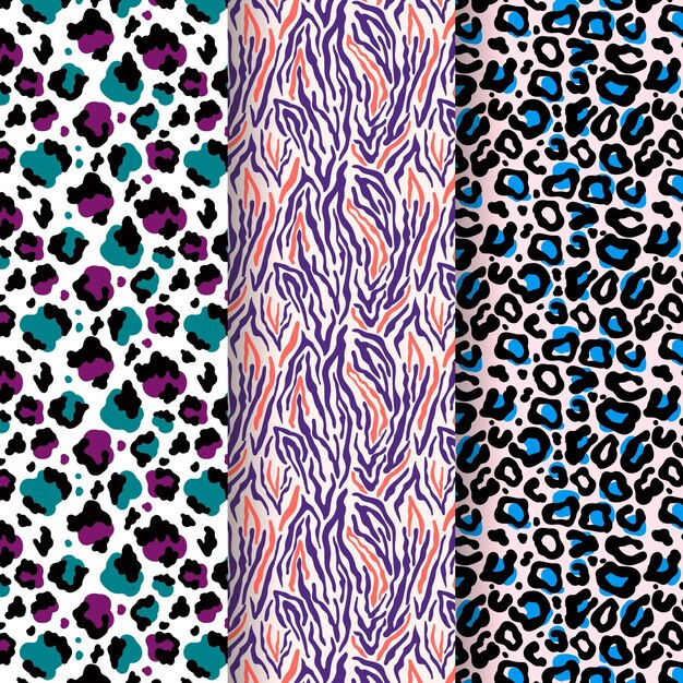 Paquete de estampado animal print