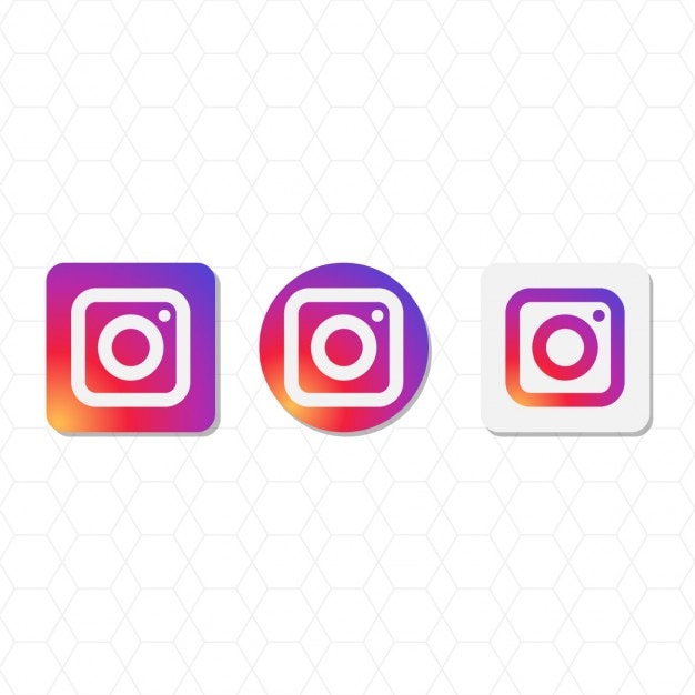 Paquete del logotipo de instagram
