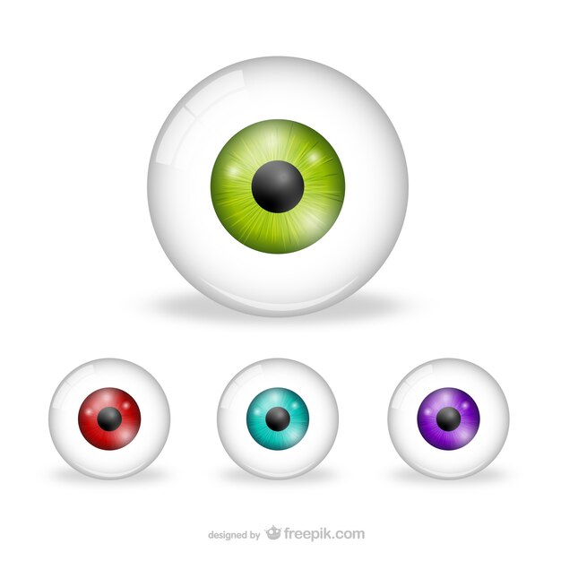 Paquete de ojos