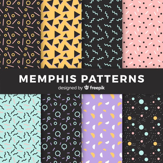 Paquete de patrones sin fisuras de Memphis