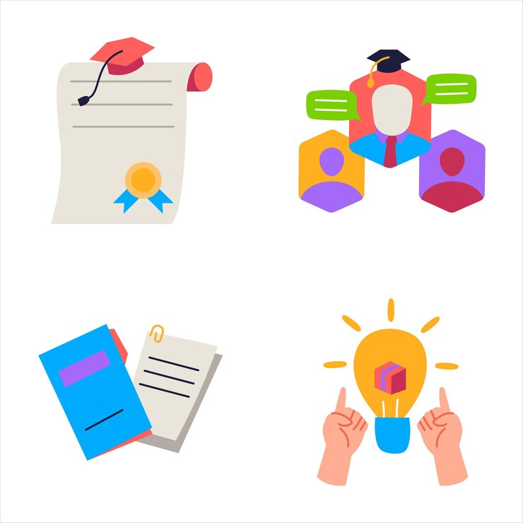 Paquete de pegatinas de escuela de negocios 3