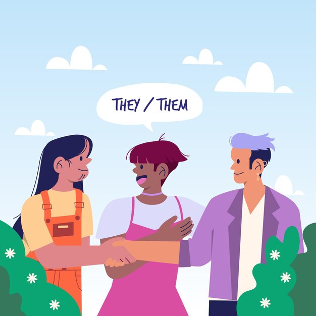 Paquete de personas no binarias