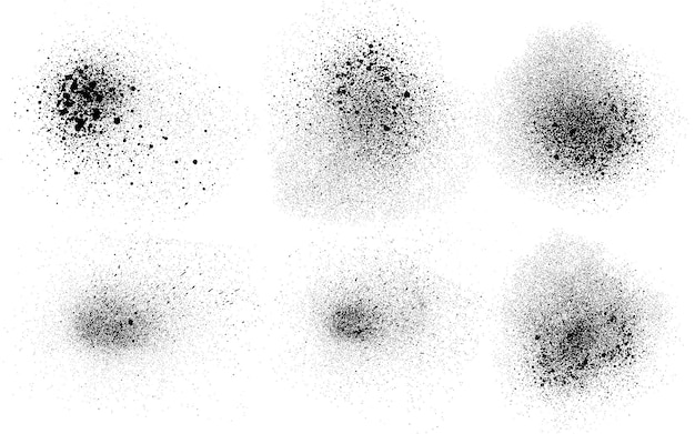 paquete de salpicaduras de tinta