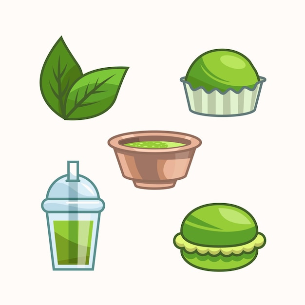 Paquete de té Matcha