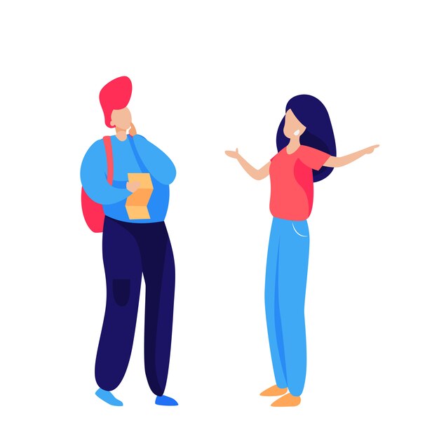Pareja de turistas con mapa discutiendo destino