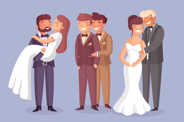 Parejas de boda