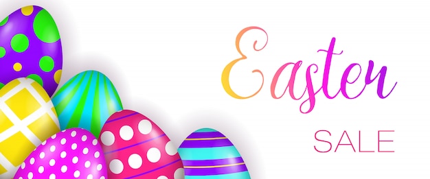 Pascua venta letras y huevos pintados