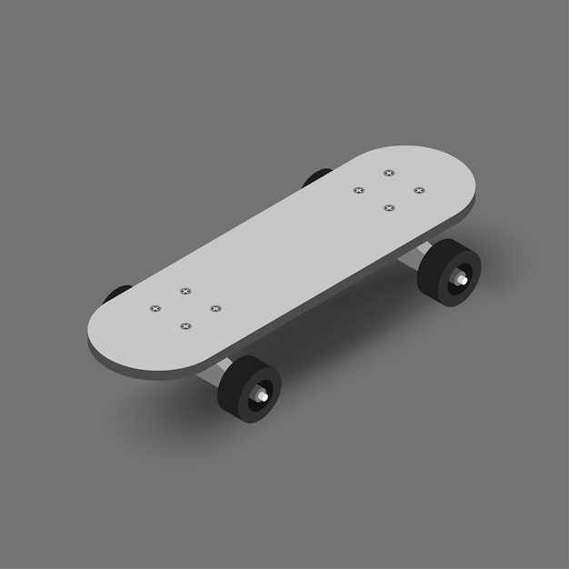 Vector gratuito patineta