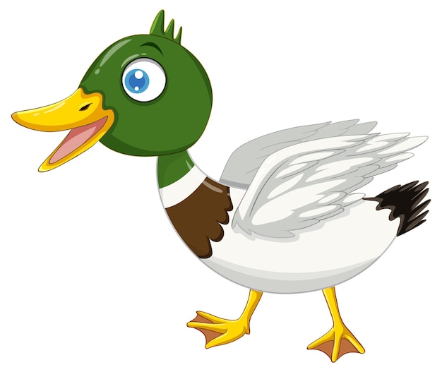 Patito con cara feliz