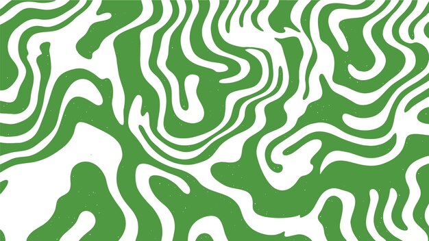 patrón abstracto verde y blanco con un laberinto de líneas