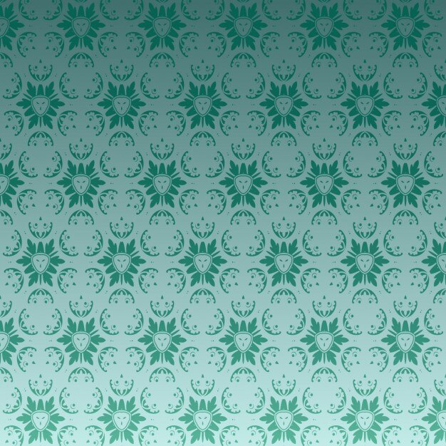 Patrón abstracto verde