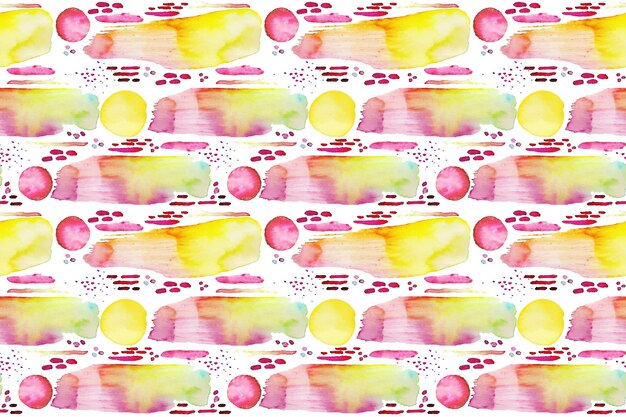 Patrón de acuarela abstracta
