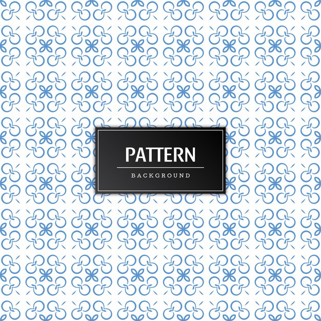 Patrón artístico abstracto