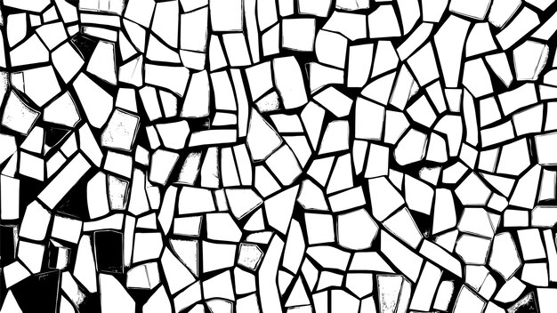 patrón de azulejos blanco y negro