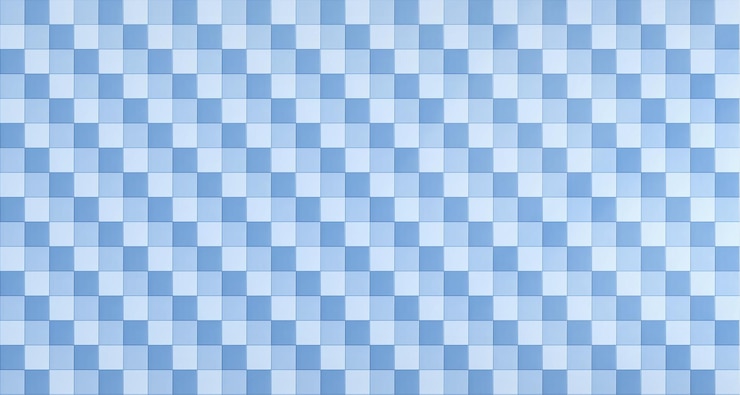 Vector gratuito el patrón de azulejos de la piscina de mosaico en tonos azules