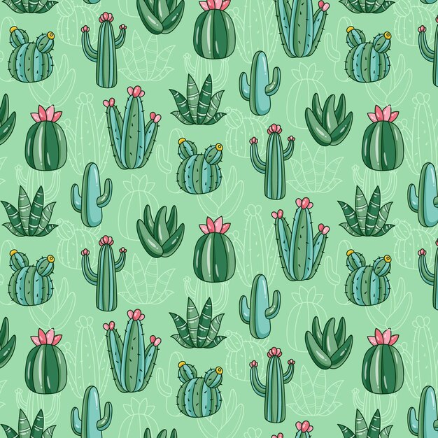 Patrón de Cactus