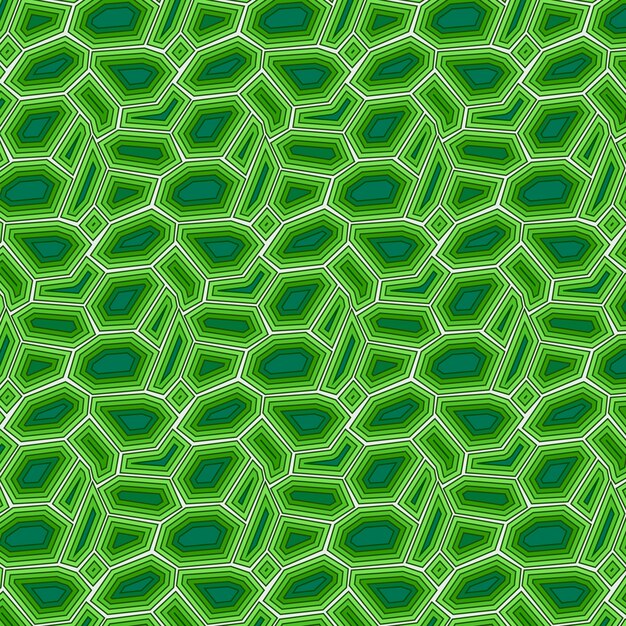 Patrón de caparazón de tortuga de diseño plano