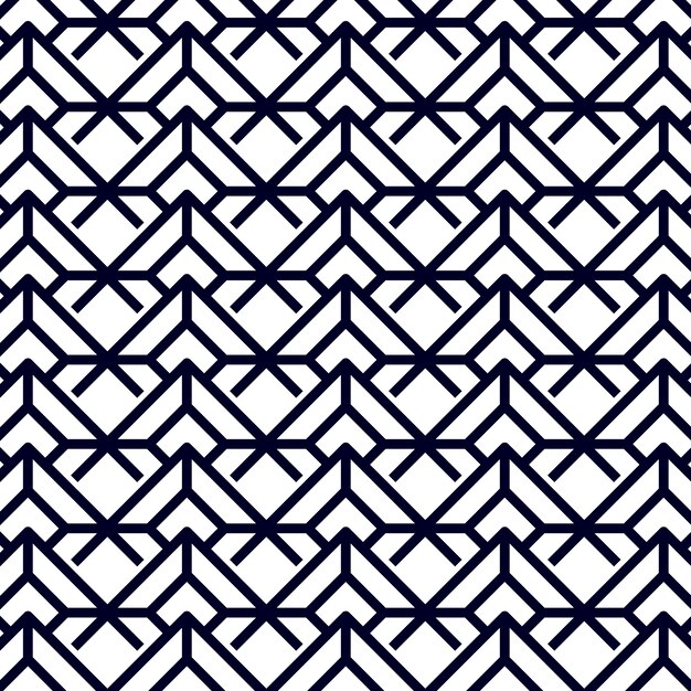 Patrón de celosía de diseño plano