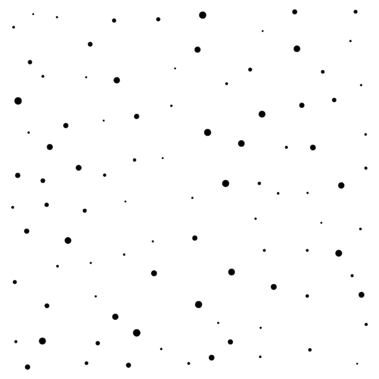 Vector gratuito patrón circular sin costura con medio tono punteado aislado en fondo blanco plantilla vectorial