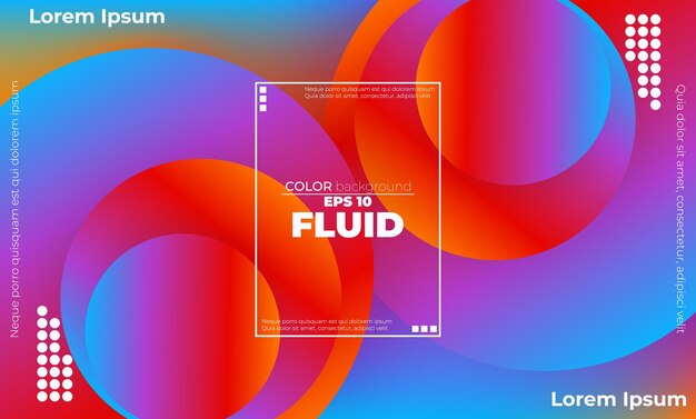 Patrón de color de onda fluida abstracta de fondo degradado líquido de color neón con estilo de movimiento dinámico geométrico moderno Adecuado para papel tapiz Banner Fondo Tarjeta Libro Ilustración página de inicio