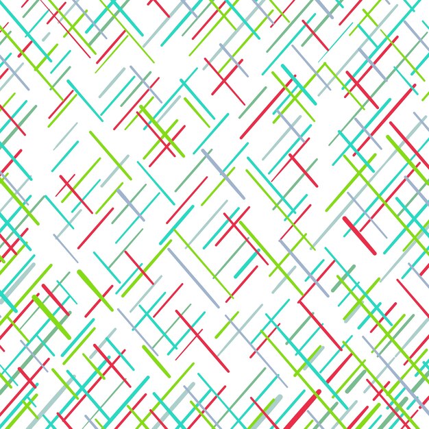 Patrón colorido de líneas geométricas