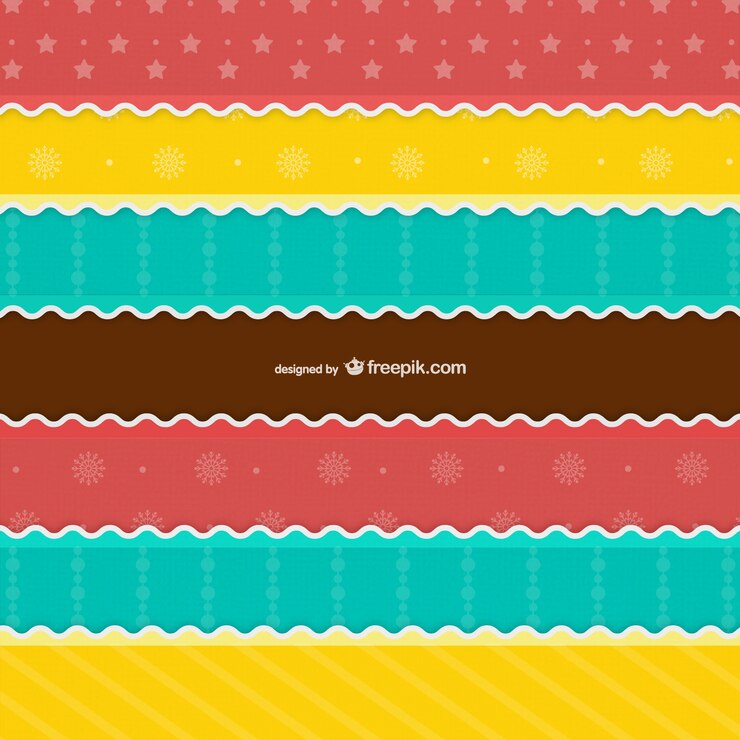 Vector gratuito patrón colorido de navidad