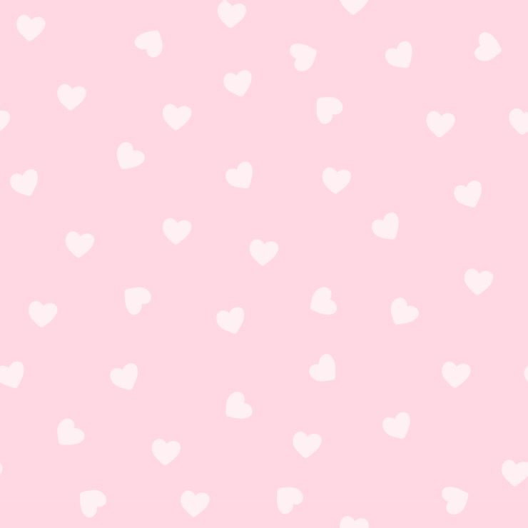 Vector gratuito patrón de corazón rosa claro