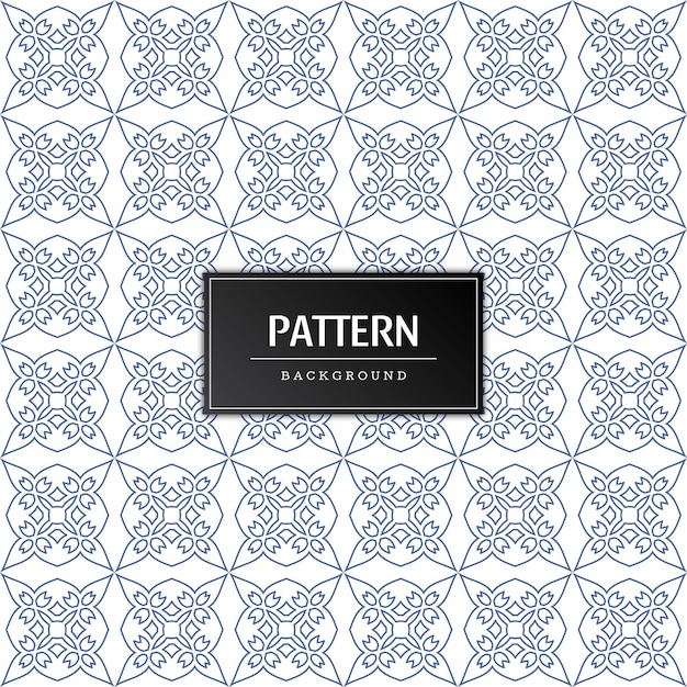 Patrón sin costuras decorativo