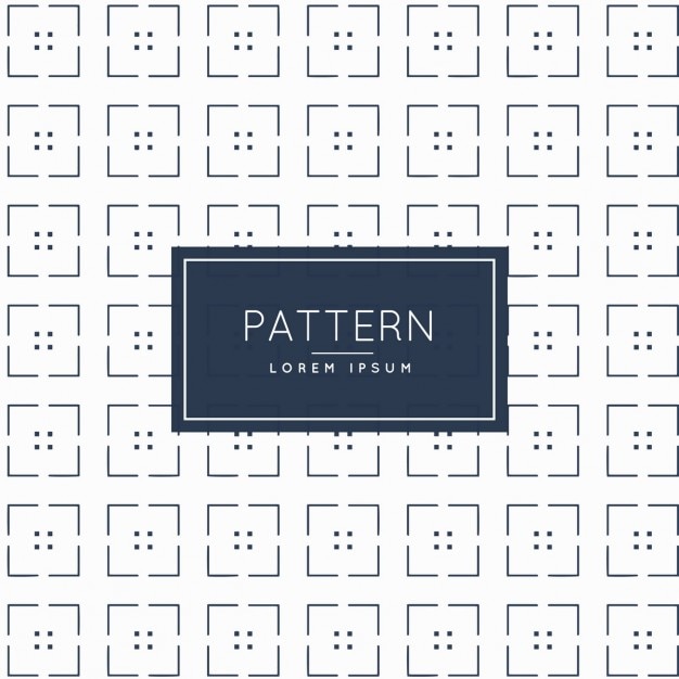 Patrón de cuadrados minimalistas