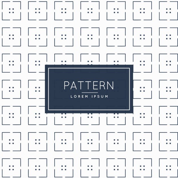 Patrón de cuadrados minimalistas