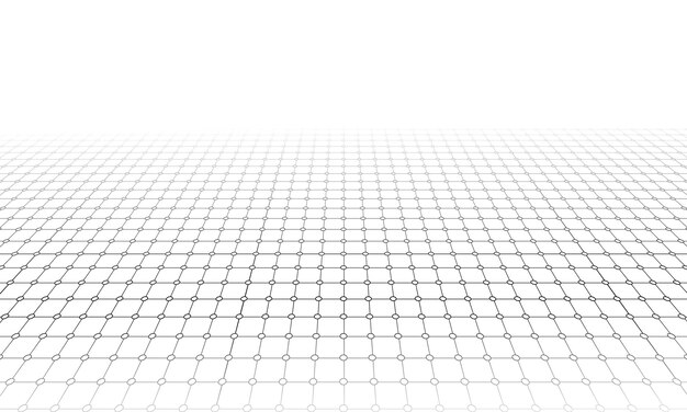 patrón de cuadrícula de perspectiva