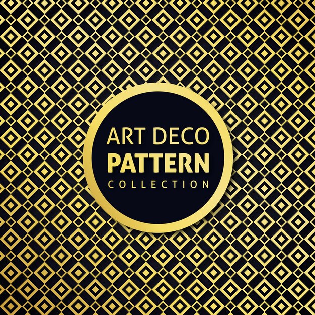 Patrón de decoración de arte