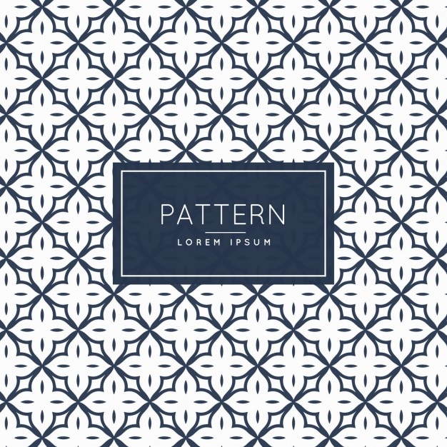 Patrón decorativo abstracto