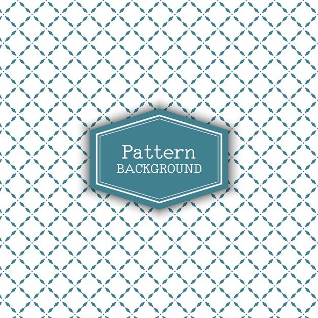 Patrón decorativo en estilo vintage