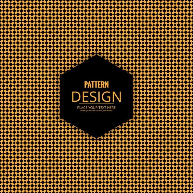 Patrón decorativo de formas pequeñas abstractas