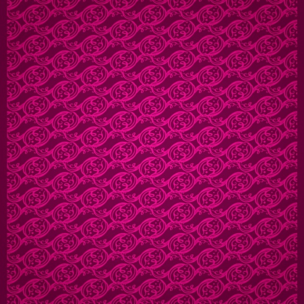 Vector gratuito patrón decorativo rosa