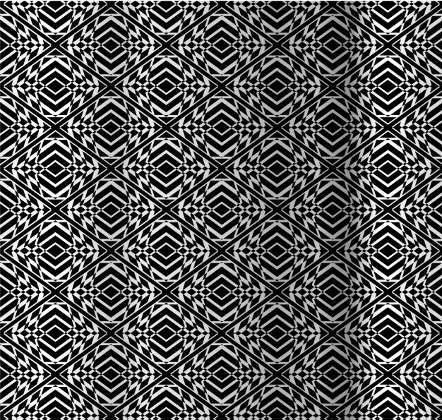 Patrón diamante con estilo op art