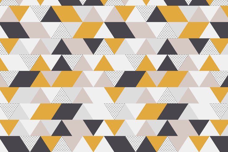 Vector gratuito patrón de diseño plano escandinavo