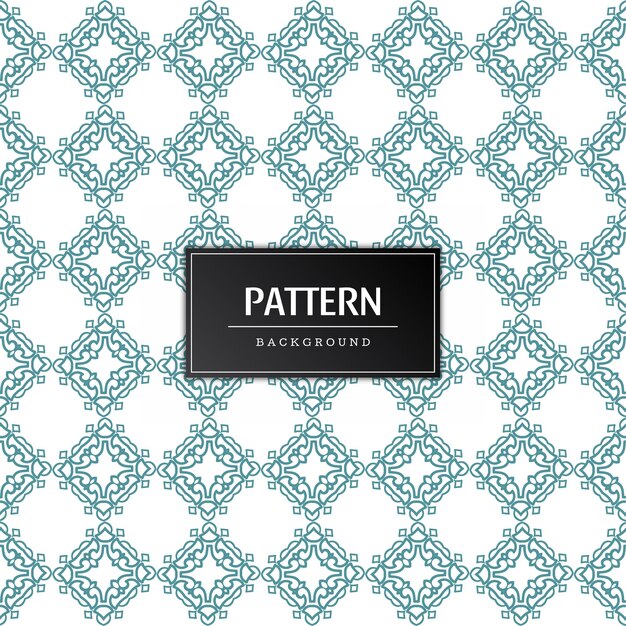 Patrón elegante moderno