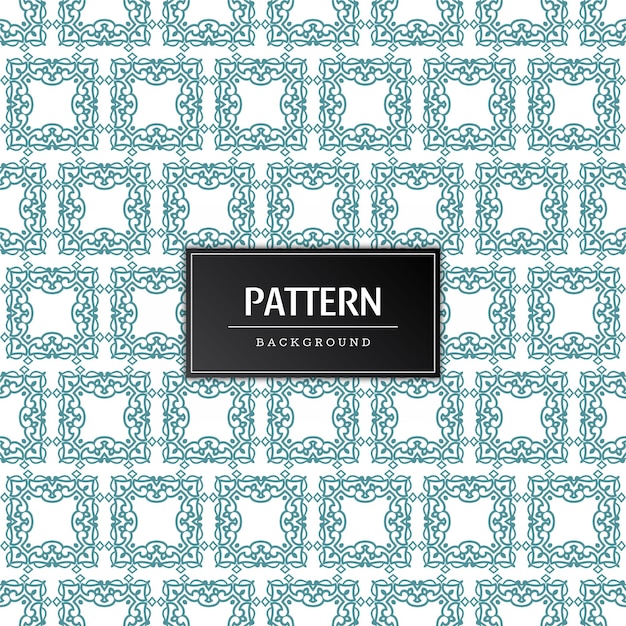 Patrón elegante moderno