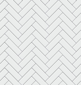 Patrón sin fisuras con modernos azulejos blancos verticales