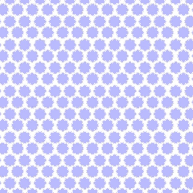 Patrón de flor morada