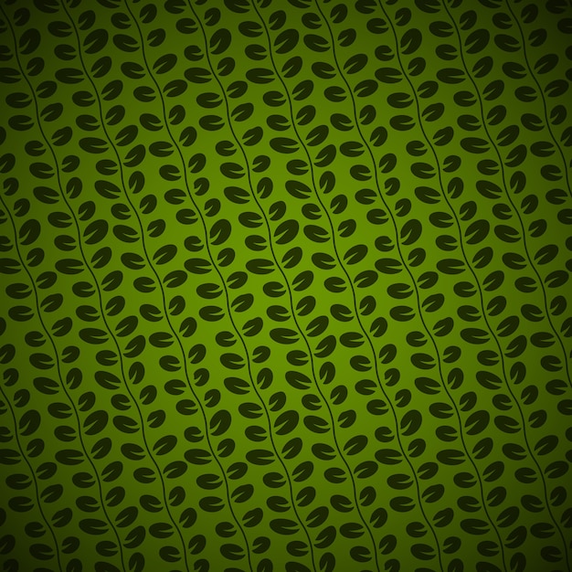 Vector gratuito patrón floral diagonal transparente sobre fondo verde