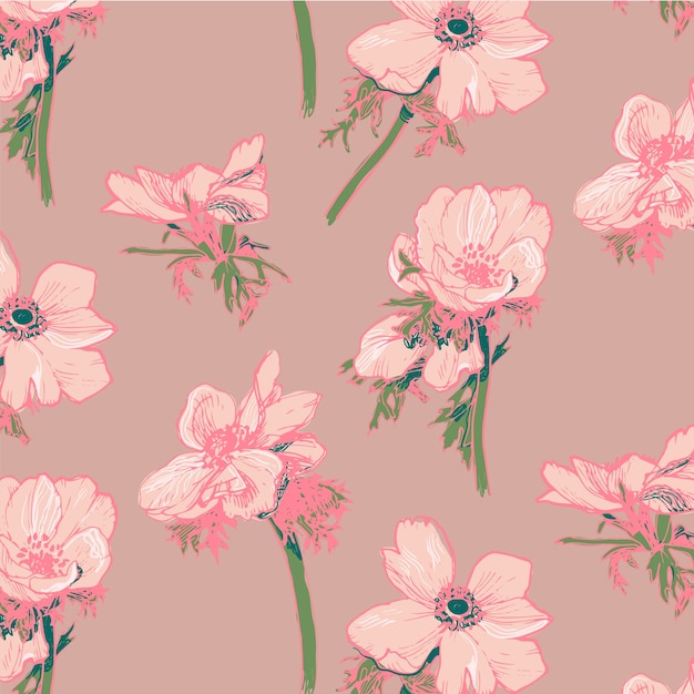 Patrón floral