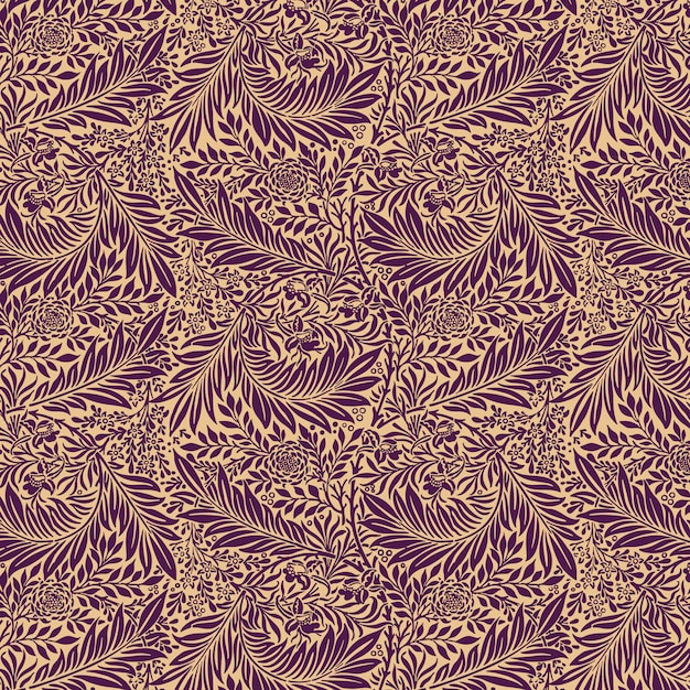 Vector gratuito patrón floral